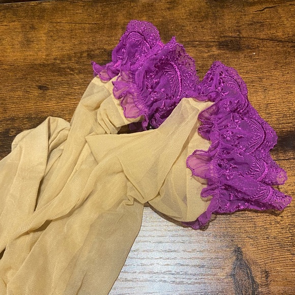 Honey Birdette Other - NWOT Honey Birdette Madison Amethyst stocking